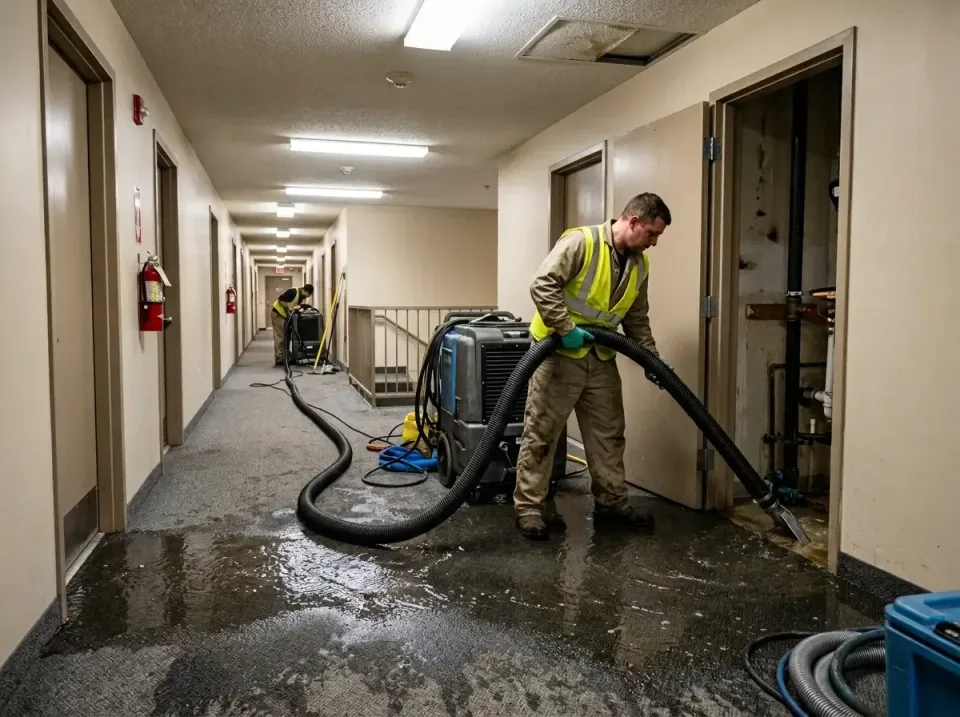 multi-unit-apartment-hallway-f-005 — frequently asked questions, Emergency Burst Pipe Water Extraction & Removal in Sudley,…